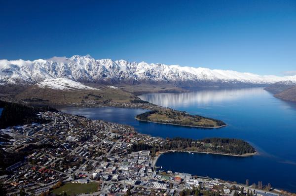 Kawarau Jet - Queenstown view